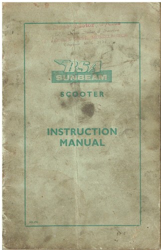 Bsa sunbeam b2 - bsa, (175cc)