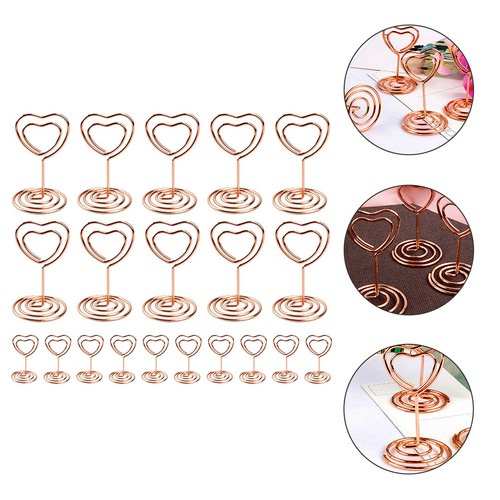 Pcs metal place card - 20,