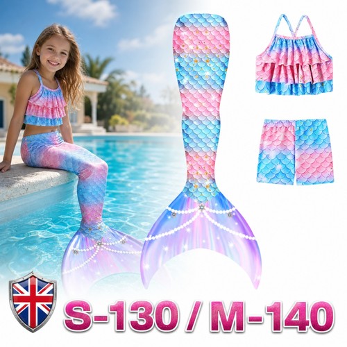 Girls mermaid tail swimsuit - mermaid,