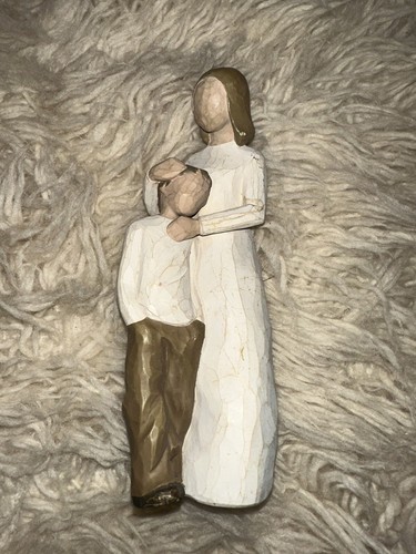 Mother and son figurine - mother,
