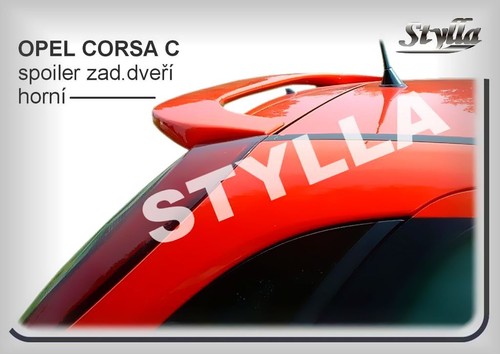Spoiler rear roof tailgate - rear,