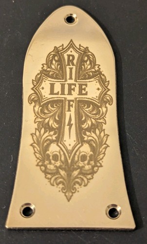 Custom handmade engraved - , brass