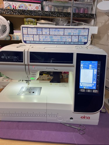 Elna expressive 860 embroidery - elna,
