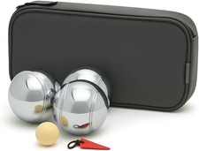 3 French Boules Set Chrome