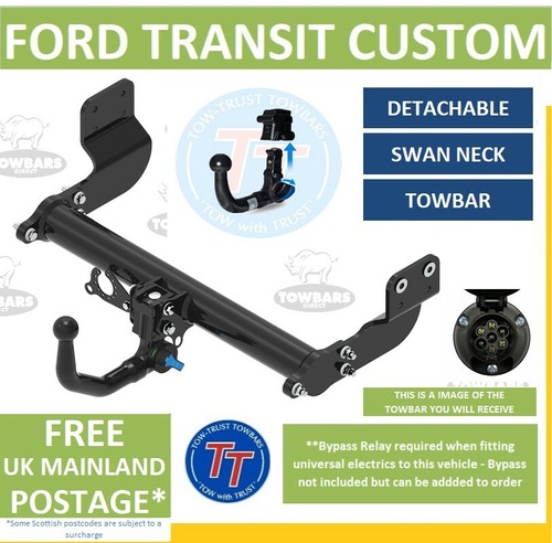 Detachable towbar for ford - detachable,
