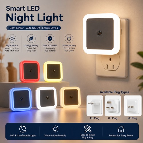 Automatic led night light - automatic,