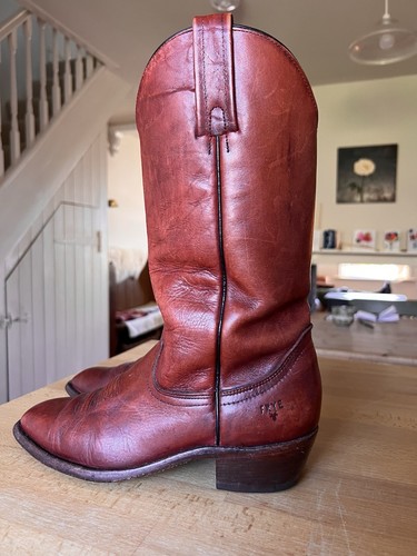 Vintage frye leather cowboy - frye,