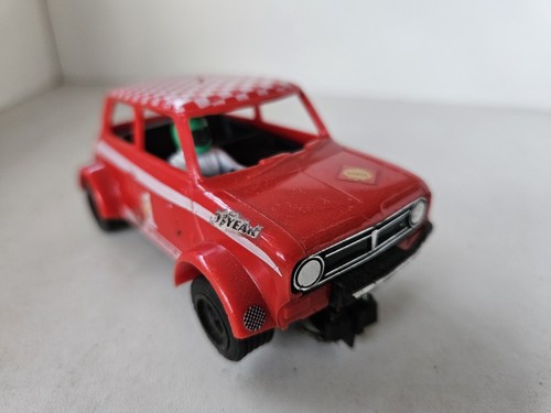 Scalextric rally car red - car,
