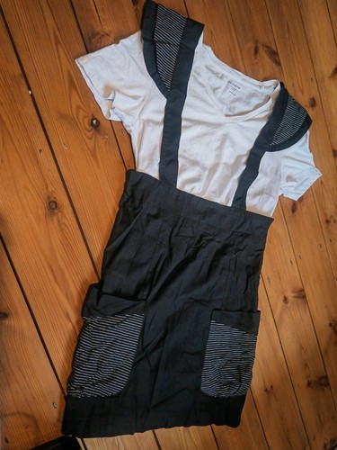 Suspender skirt dress - , overall