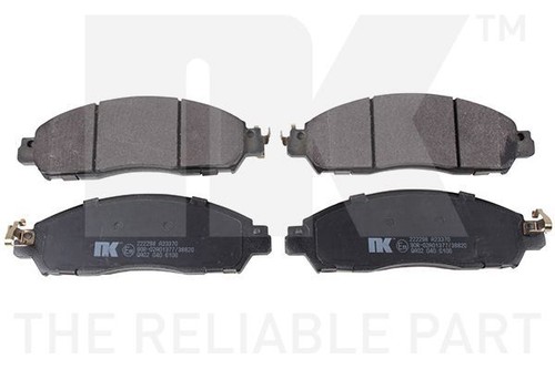 Front brake pad set for - front,