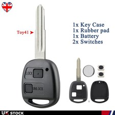 2 Button Key Fob Case TOY41