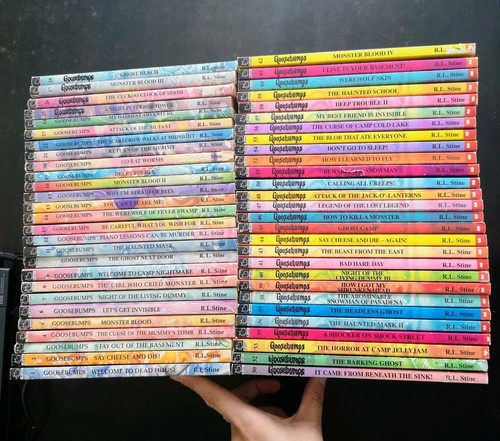 Goosebumps book collection - book,