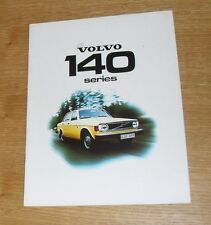 Volvo 140 Series Brochure 1974