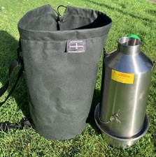 Kelly Kettle BASECAMP wax Canvas Bag With Removable Shoulder Strap.BAG ONLY