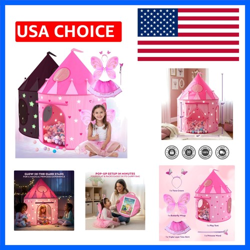 5pc princess castle play tent - castle,