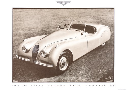 Jaguar xk120 litre two - jaguar,