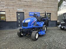 ISEKI SXG327 RIDE ON DIESEL CUT AND COLLECT MOWER 54" DECK HIGH TIP COLLECTOR