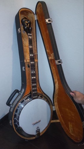 Left handed string banjo - left-handed, 5-string
