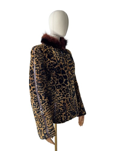 Vintage real sheepskin jacket - sheepskin,