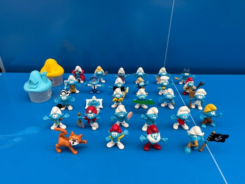 Lot smurfs house - lot, 30