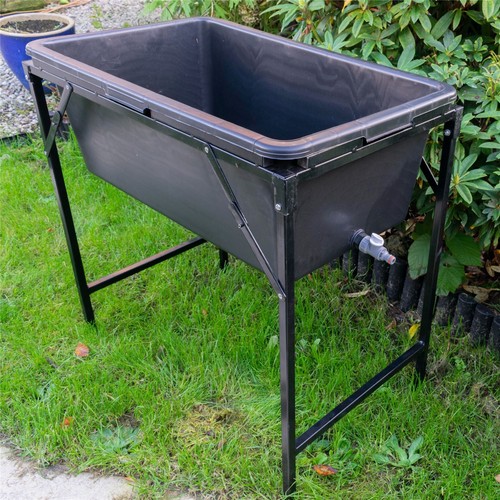 Elevated dog bathtub - elevated,