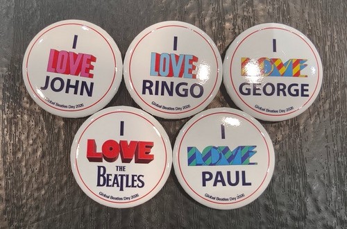 Global beatles day 2026 pin - day,