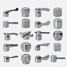 Replacement Tap Handle Kitchen/Bathroom Basin Sink Faucet Switch 19 Types Option