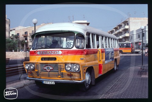 Original bus slide - original, malta