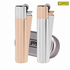 Metal Clipper Lighters Set