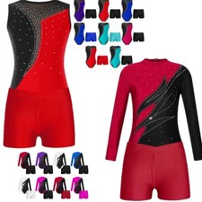 UK Girls Sleeveless Gymnastics