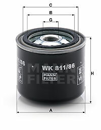 Mann filter 811 fuel - mann-filter,