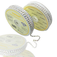 EIMASS® 3575 Grade A Rhinestone Cup Chain, Glass Diamante Crystals Trimming