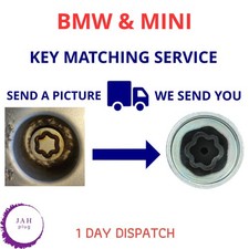 SECURITY MASTER LOCKING WHEEL NUT KEY BOLT MATCHING SERVICE UK FOR BMW & MINI