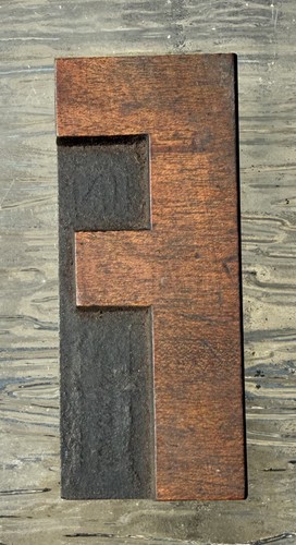 Vintage printers block - printers,