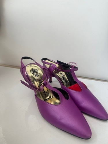 Vintage purple heels rayne - purple, by