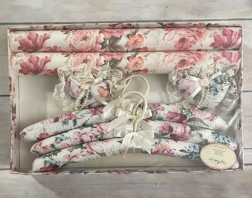 New vintage padded hangers - vintage,