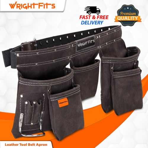 Wrightfit leather tool belt - leather,