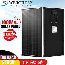 100W 12V Monocrystalline Solar Panel Solar Panel Photovoltaic for 12V Solar System