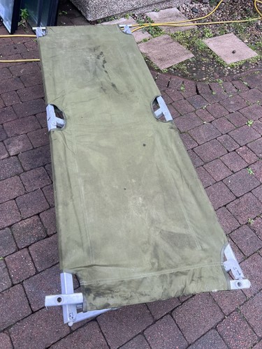 Army camp cot - army,
