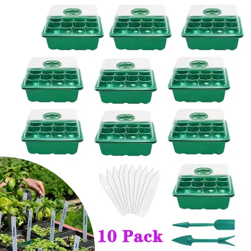Pack 12grids seed starter - 10,
