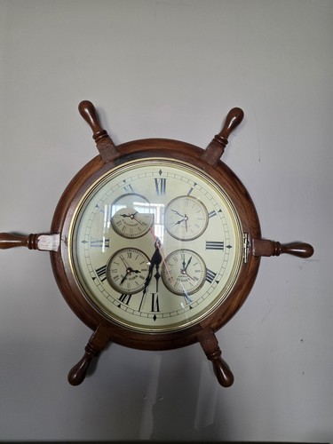 Wooden ships wheel multi - wooden,