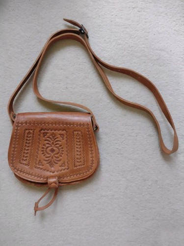 Vintage saddle bag genuine - vintage,