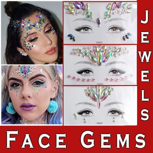 Festival make face gems - festival,