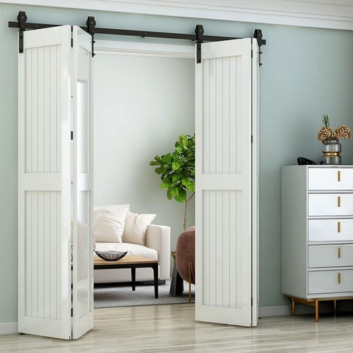 9ft bifold sliding barn - sliding, door