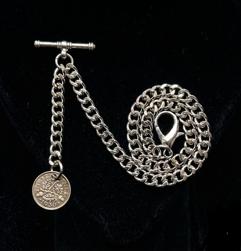 Vintage albert silver - albert, pocket