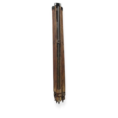 Antique vintage wooden tripod - antique,
