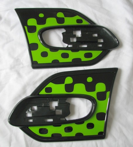 Mini f55 f56 vivid green - green, side