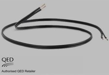 1m QED Classic 42 Strand Speaker Cable HiFi Loudspeaker Cinema Rooms Black 1m