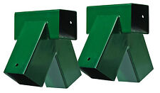 PAIR (2) OF 90 DEGREES SWING BRACKETS 90x90 SQUARE POLES CHILDRENS SWING FRAME