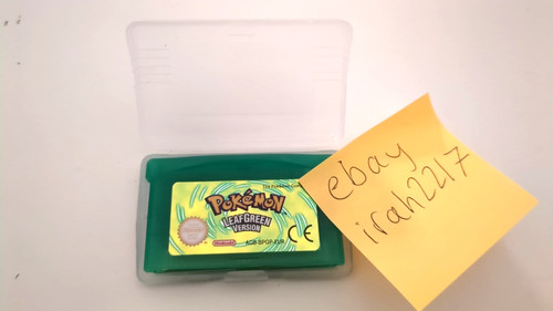 Pokemon leafgreen version gba - pokemon,